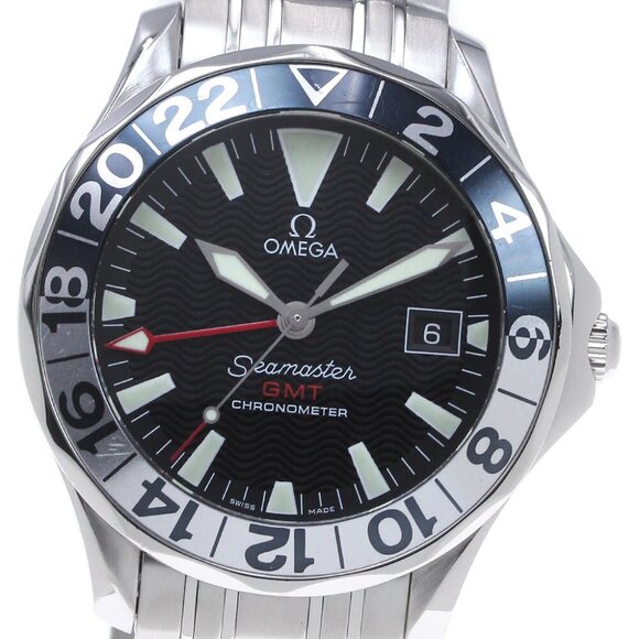OMEGA Seamaster300 50th Anniversary Model 2534.50 GMT Automatic Men's